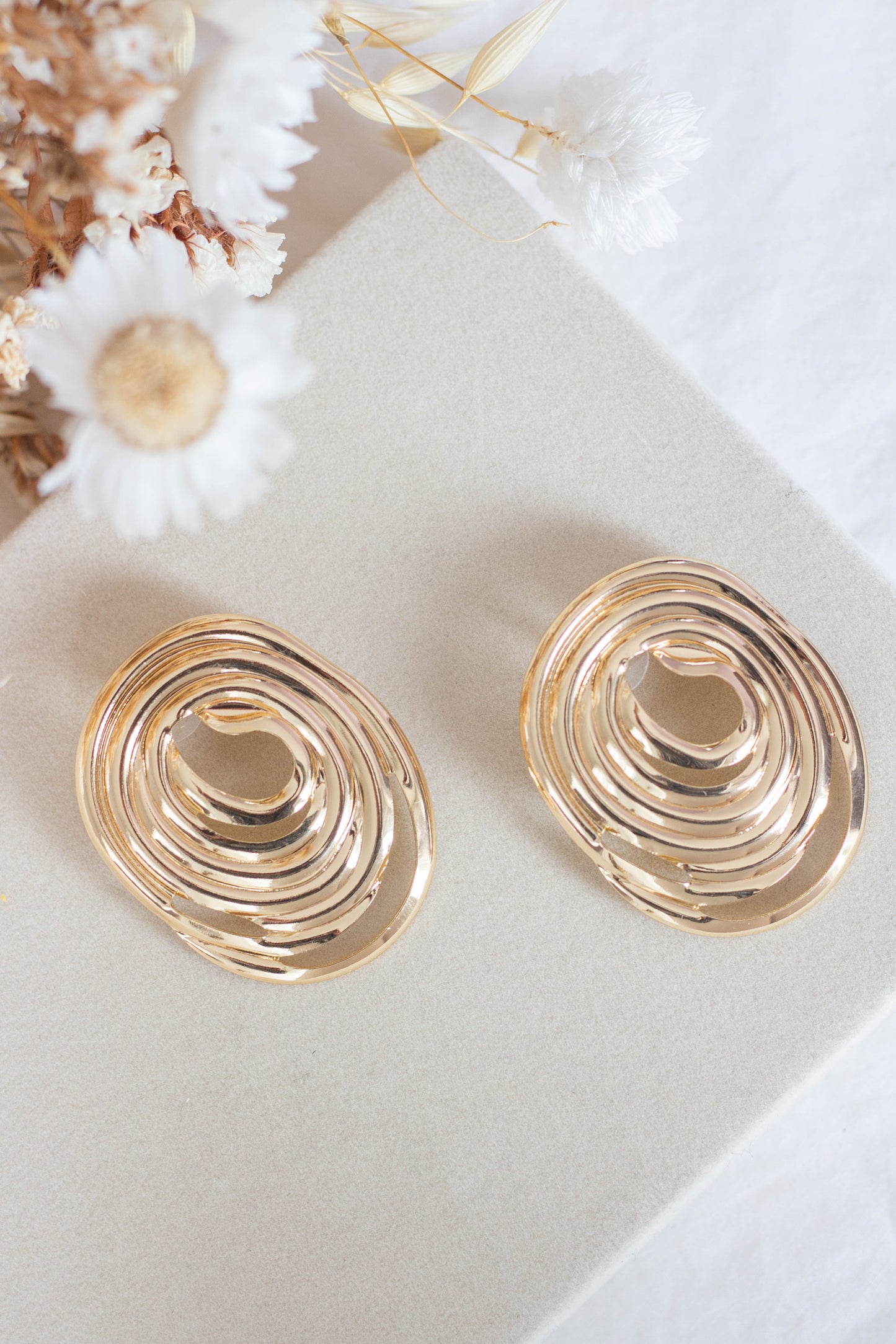 Boucles d'oreilles Soigneuse.