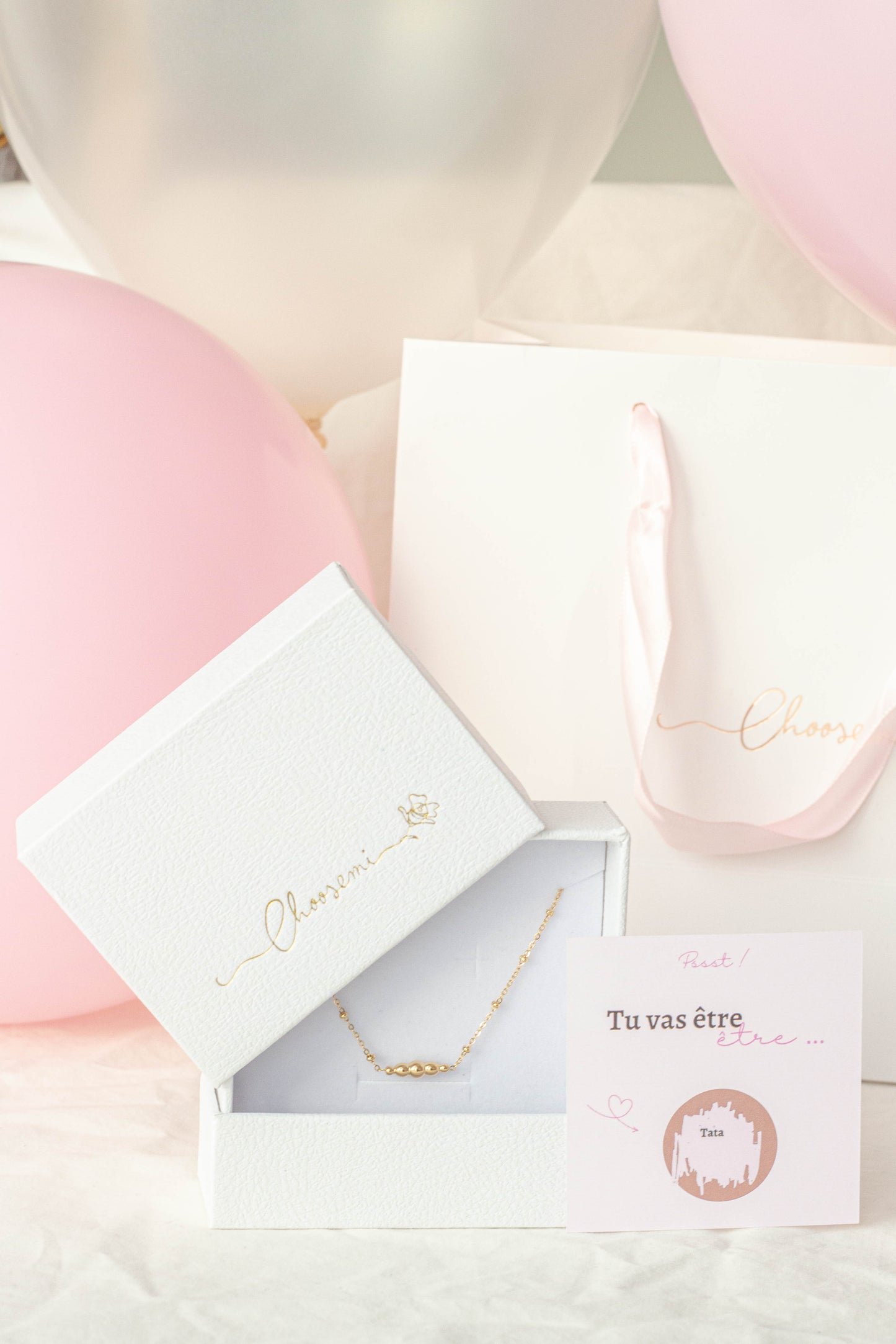 Box marraine avec bijou mystère
