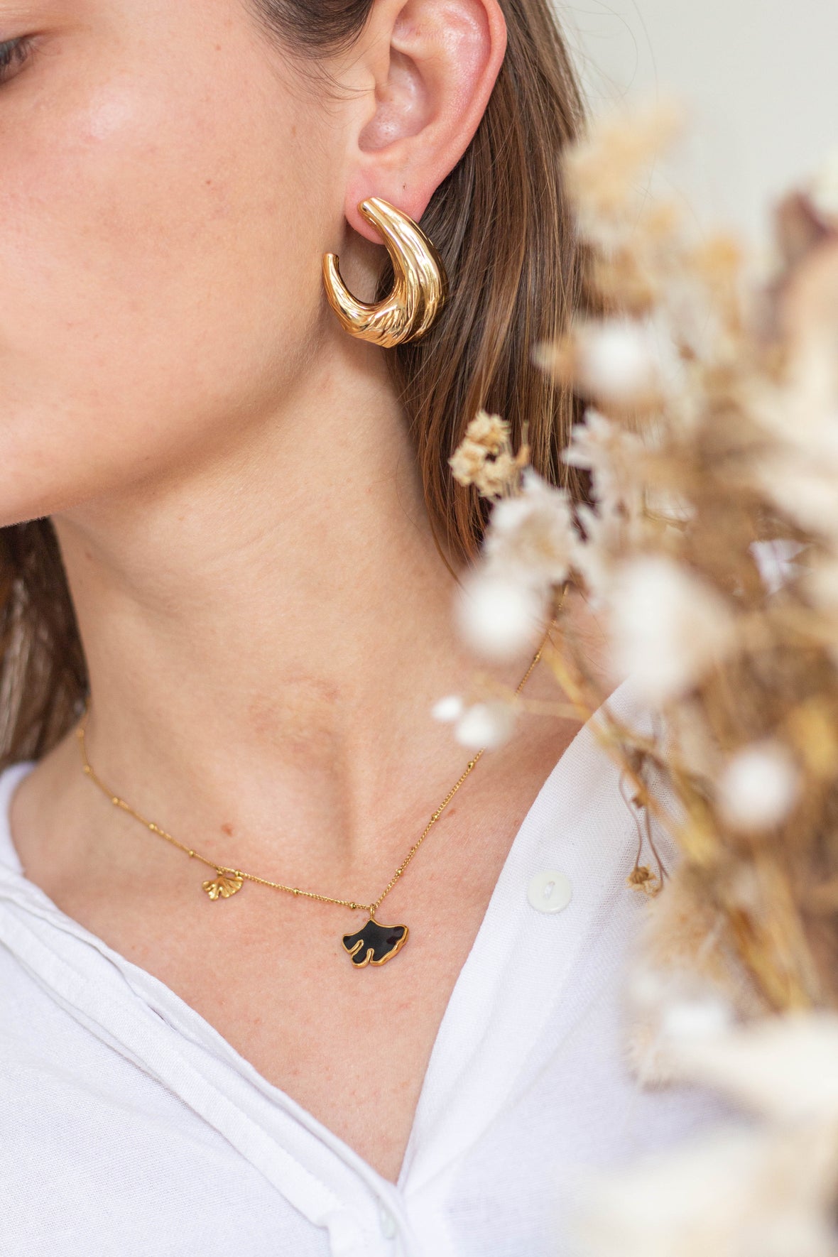 Boucles d'oreilles Délicate