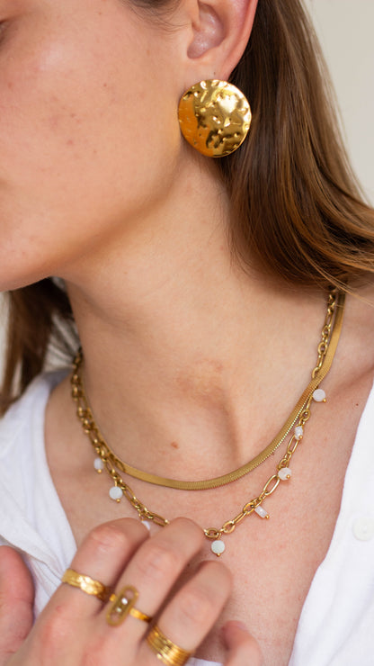 Boucles d'oreilles Confiante