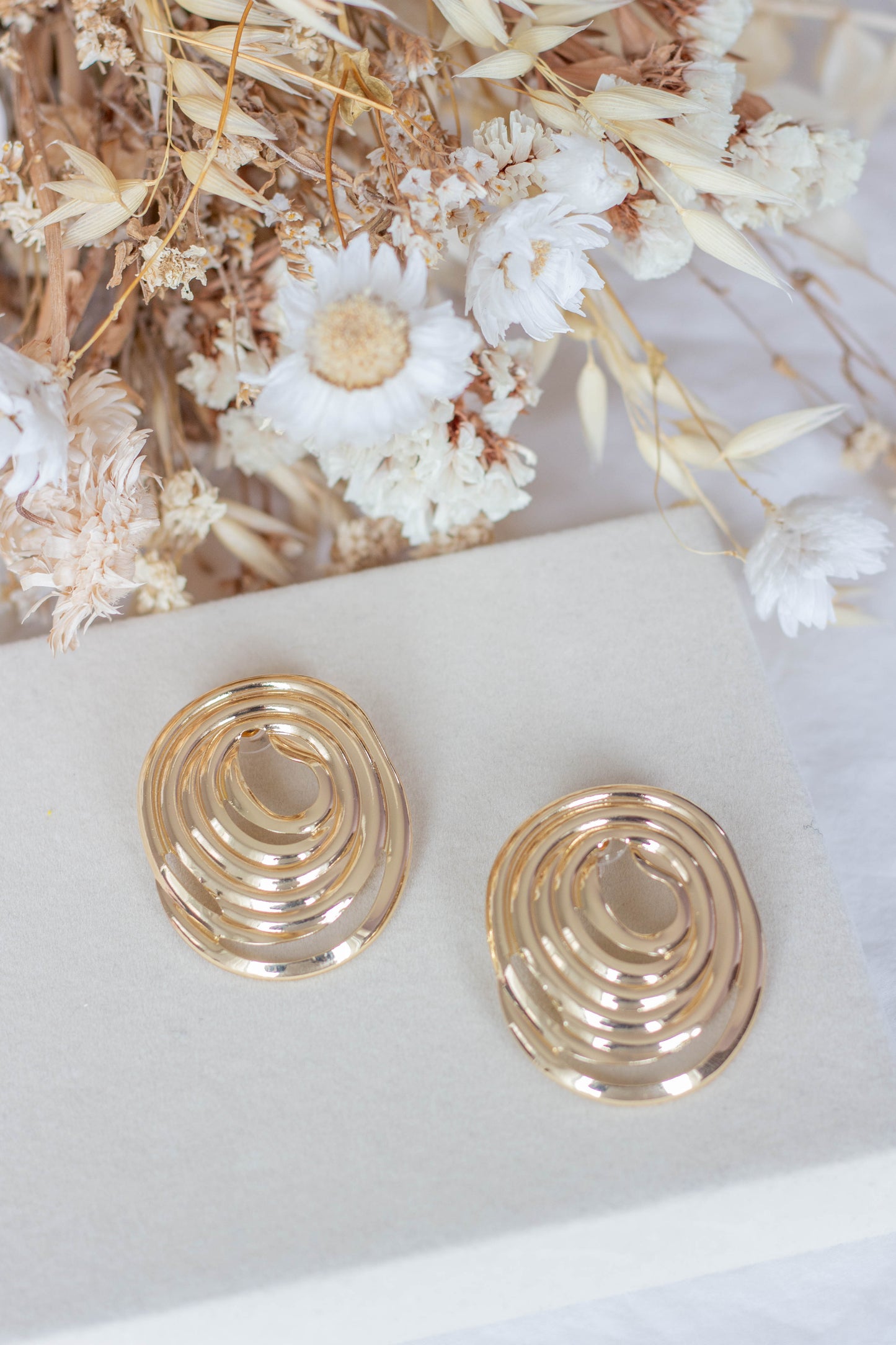 Boucles d'oreilles Soigneuse.