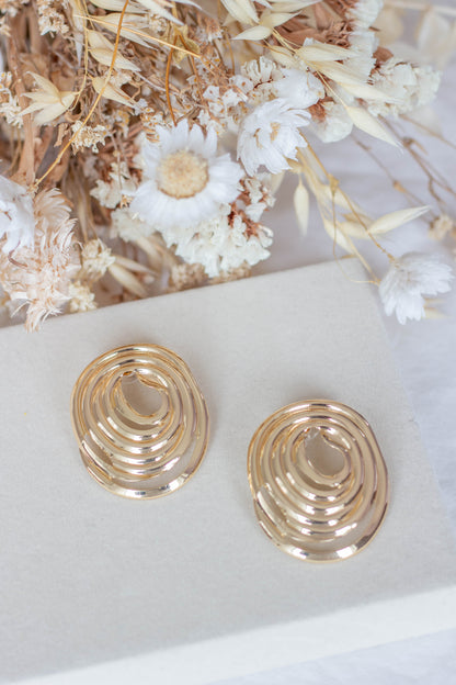 Boucles d'oreilles Soigneuse.