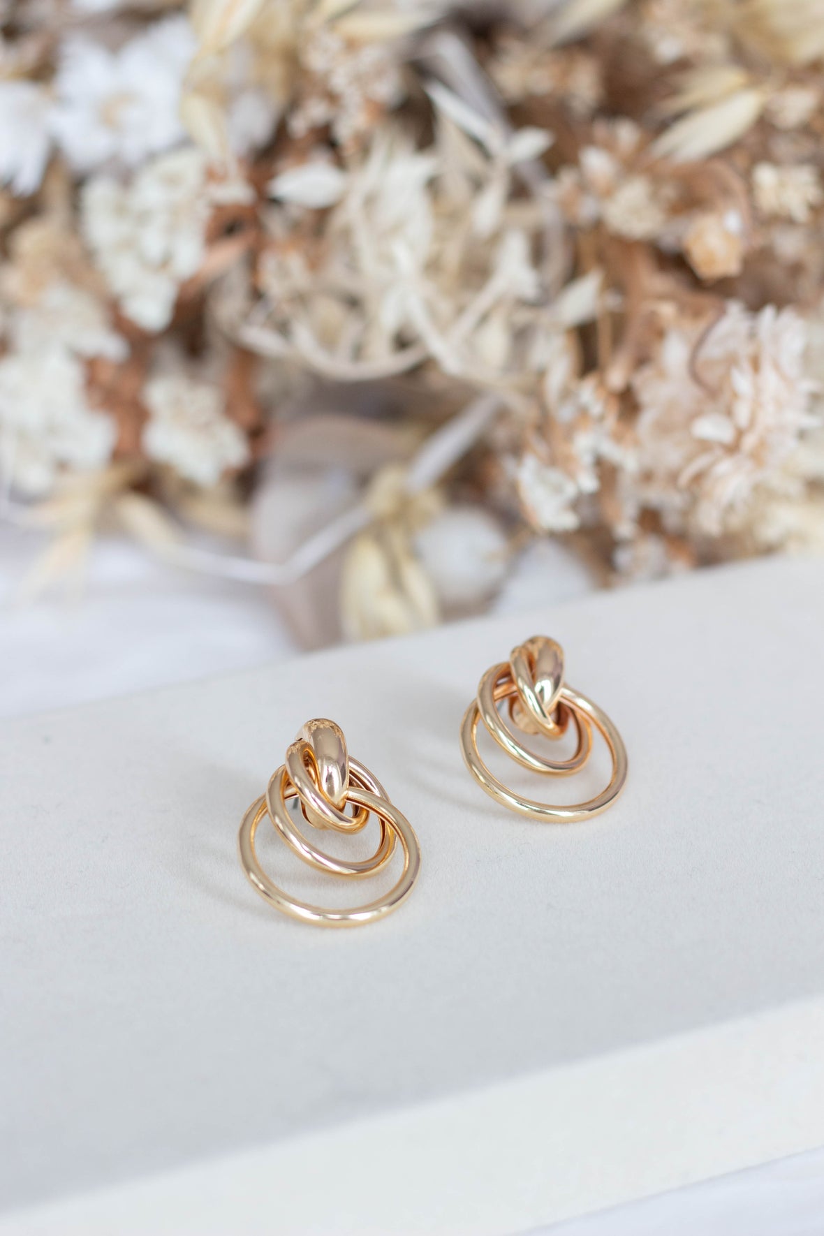 Boucles d'oreilles Sereine.