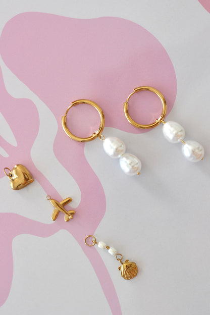 Boucles d'oreilles Personnalisables | Anneau moyen