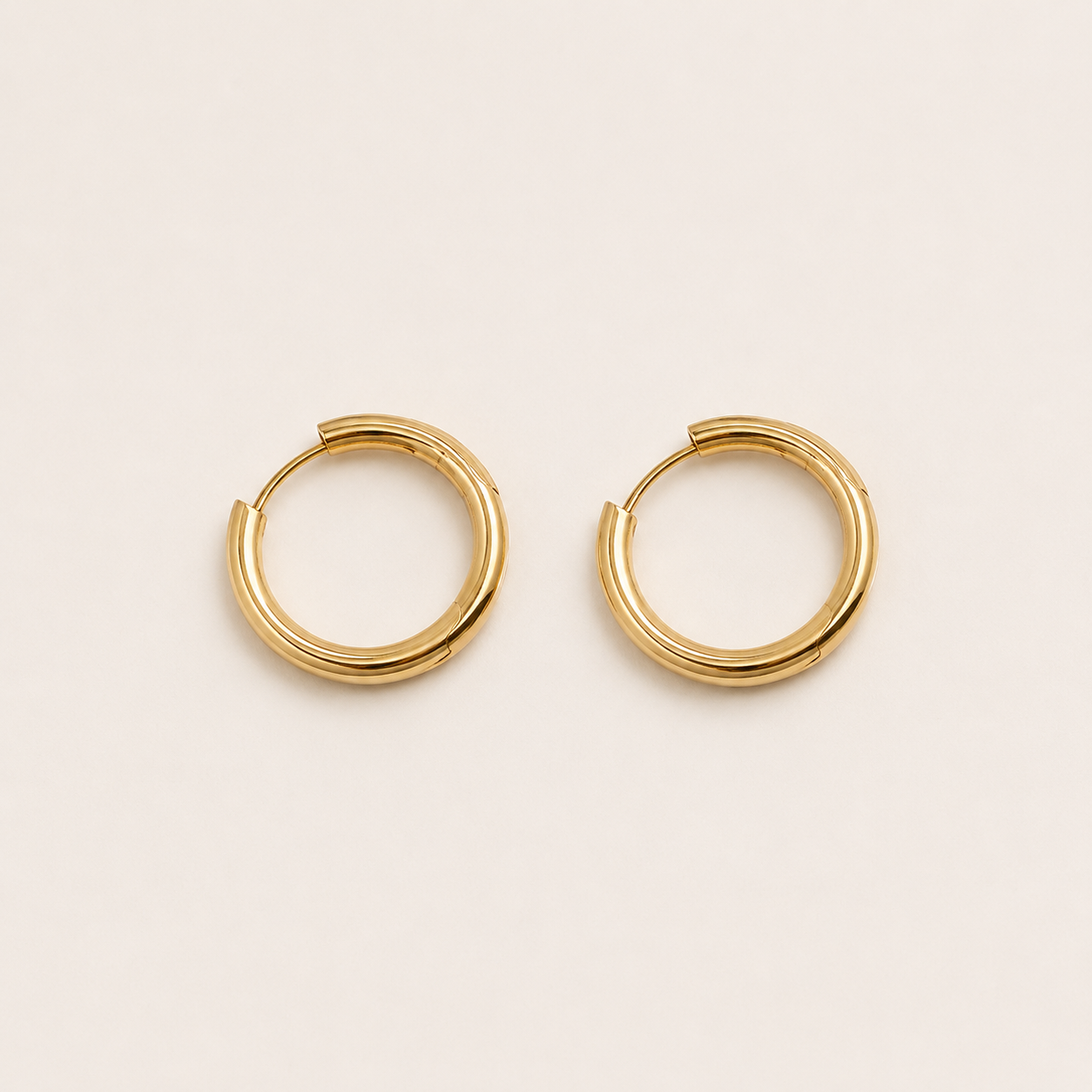 Boucles d'oreilles Personnalisables | Anneau moyen