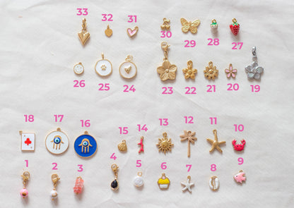 Collier Charms – Personnalisable