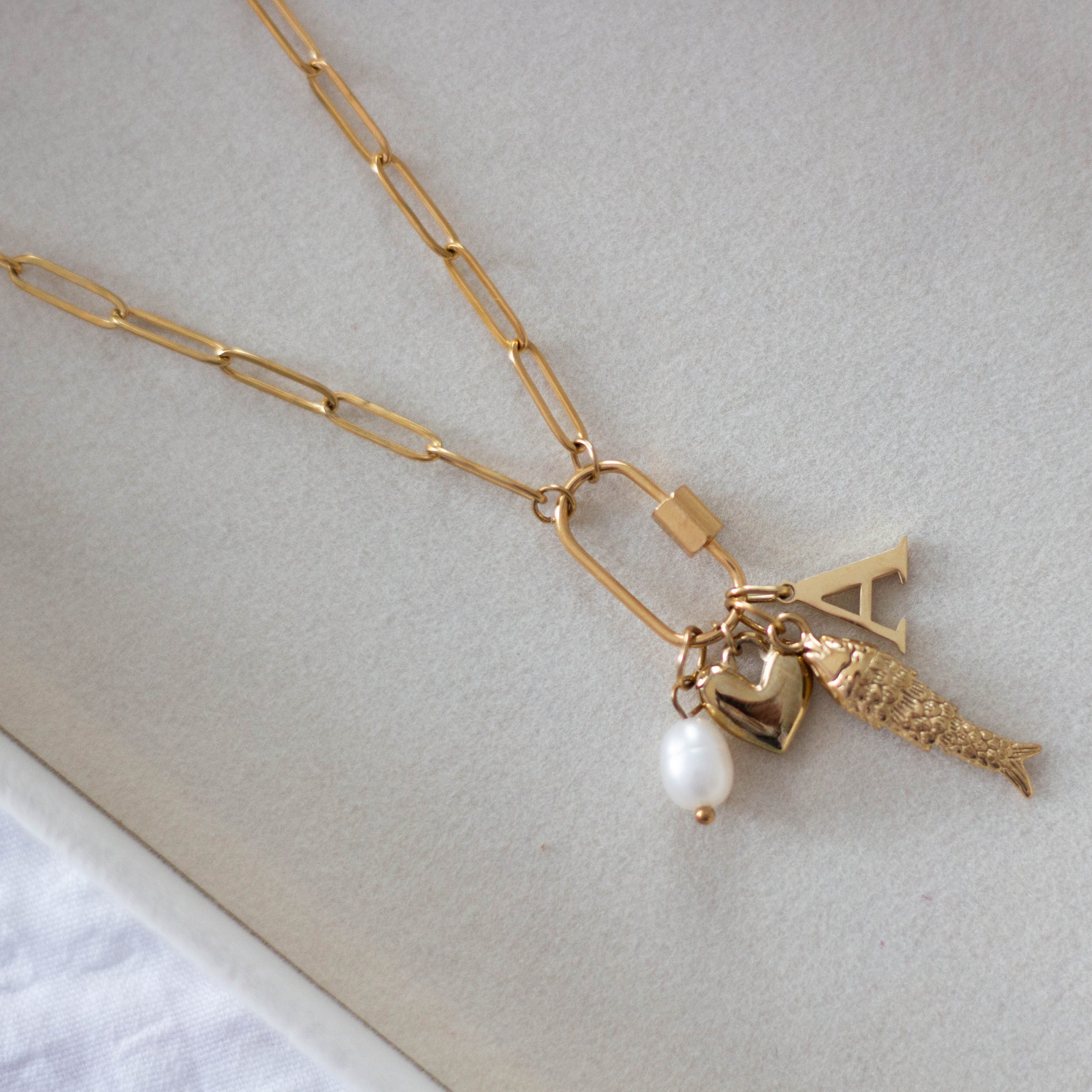 bijoux charms - collier pendentif 