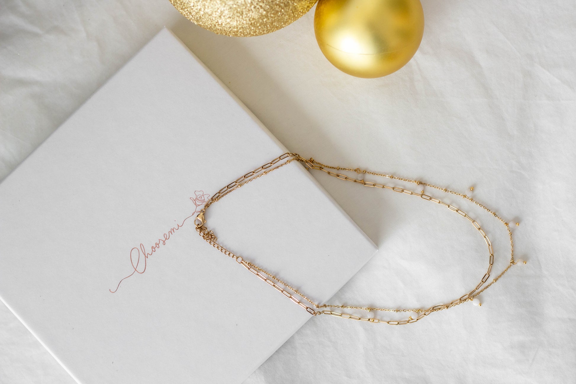 Collier multirangs Chaleureuse - ChoosEmi