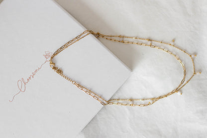 Collier multirangs Chaleureuse - ChoosEmi