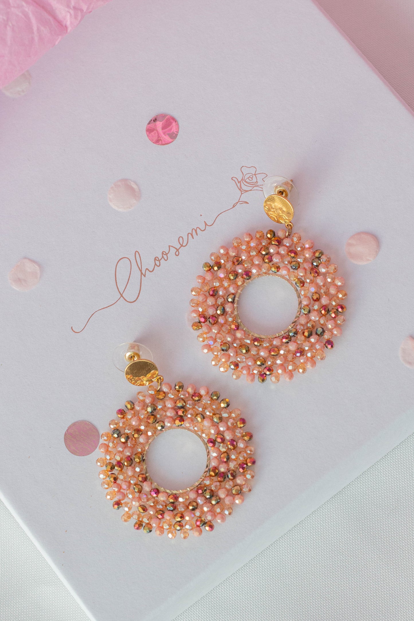 Boucles d'oreilles Eclatante - ChoosEmi